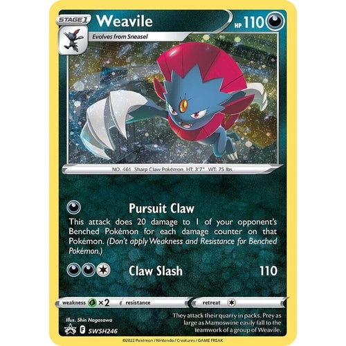 Weavile - SWSH246 (Cosmos Holo) (SWSH246) (SWSH: Sword & Shield Promo Cards) - PokéBox Australia