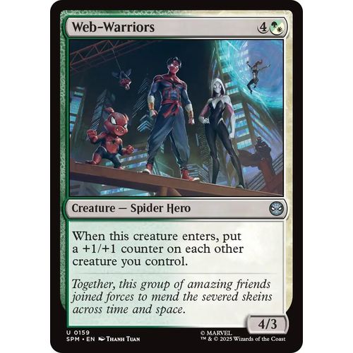 Web - Warriors (159) (Marvel's Spider - Man) - PokéBox Australia