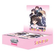 Weiss Schwarz - Saekano: How to Raise a Boring Girlfriend. flat Booster Box - English - PokéBox Australia