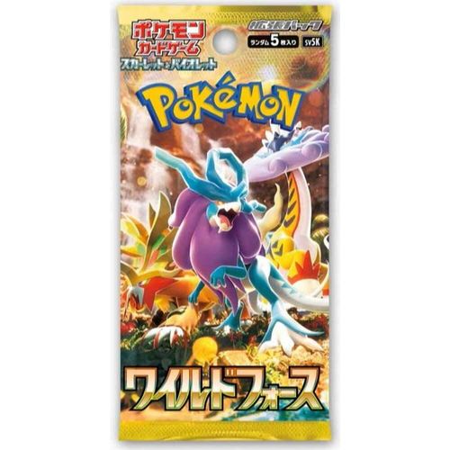 Wild Force SV5K Booster Box - Japanese Pokémon TCG - PokéBox Australia