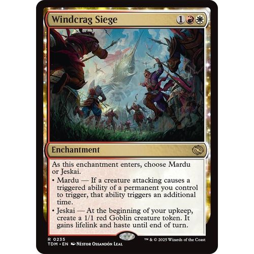 Windcrag Siege (235) (Tarkir: Dragonstorm) - PokéBox Australia