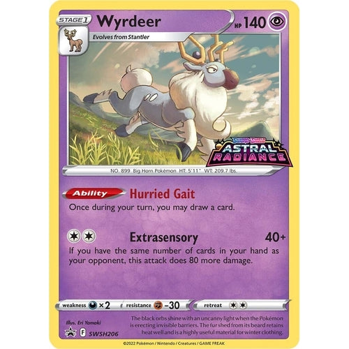 Wyrdeer - SWSH206 (SWSH206) (SWSH: Sword & Shield Promo Cards) - PokéBox Australia
