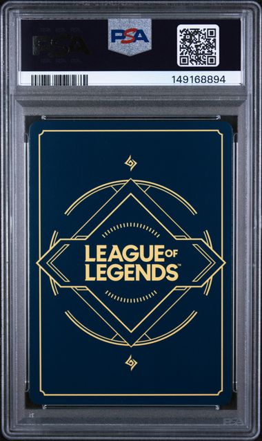 PSA GEM MT 10 - 2025 RIFTBOUND: LEAGUE OF LEGENDS OGN-ORIGINS #202 JINX - REBEL RELEASE EVENT PRIZE PACK