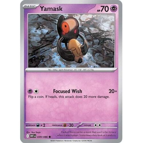 Yamask (039/086) (SV: White Flare) - PokéBox Australia