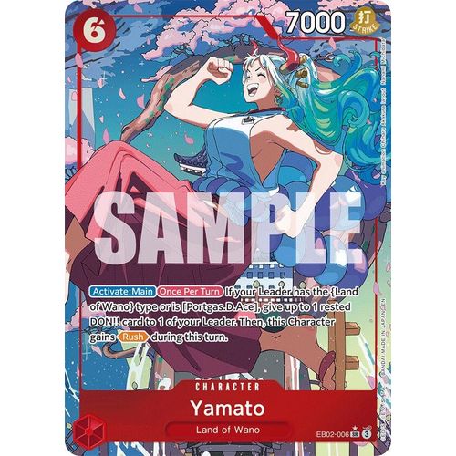 Yamato (Alternate Art) (EB02 - 006) (Extra Booster: Anime 25th Collection) - PokéBox Australia