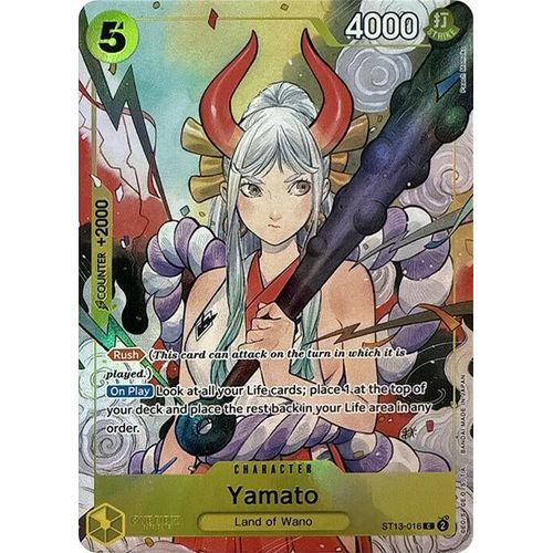Yamato (Illustration Box Vol.1) (ST13 - 016) (One Piece Promotion Cards) - PokéBox Australia