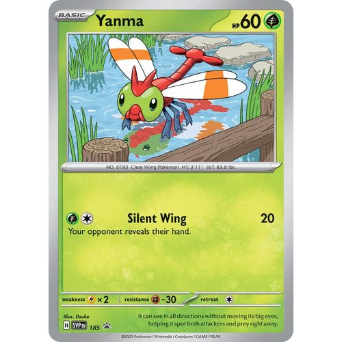 Yanma - 185 (185) (SV: Scarlet & Violet Promo Cards) - PokéBox Australia