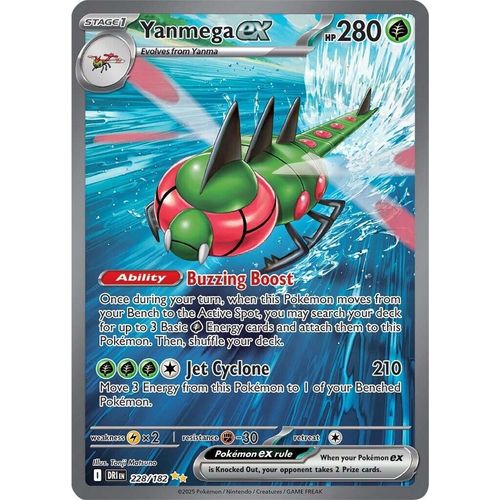 Yanmega ex (228/182) (SV10: Destined Rivals) - PokéBox Australia