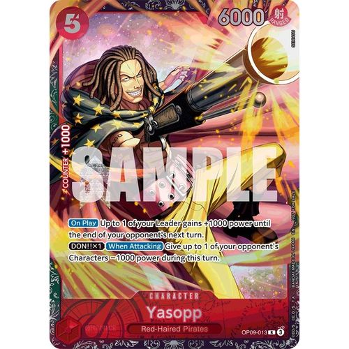 Yasopp (Championship 25 - 26 Offline Regionals Season 2) (OP09 - 013) (One Piece Promotion Cards) - PokéBox Australia
