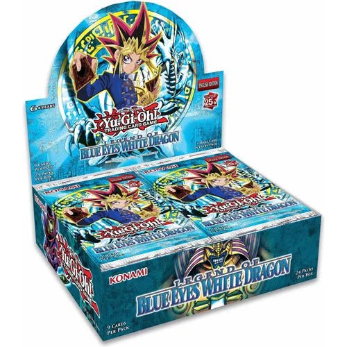 Yu - Gi - Oh! - Legend of Blue - Eyes White Dragon 25th Anniversary Booster Box - PokéBox Australia