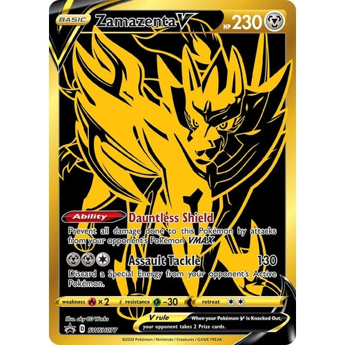 Zamazenta V - SWSH077 (SWSH077) (SWSH: Sword & Shield Promo Cards) - PokéBox Australia