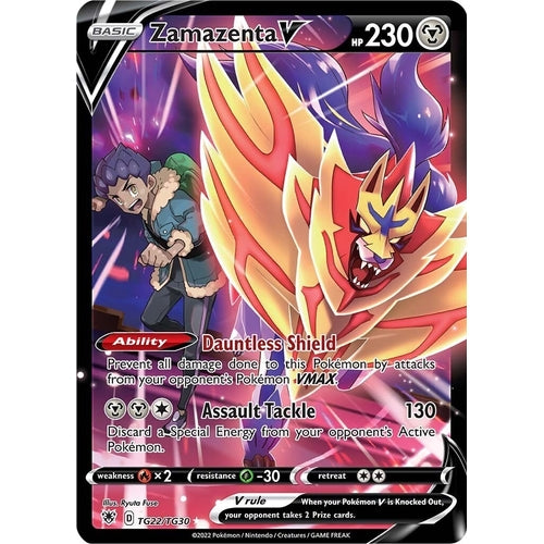 Zamazenta V (TG22/TG30) (SWSH10: Astral Radiance Trainer Gallery) - PokéBox Australia