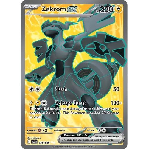 Zekrom ex (158/086) (SV: Black Bolt) - PokéBox Australia