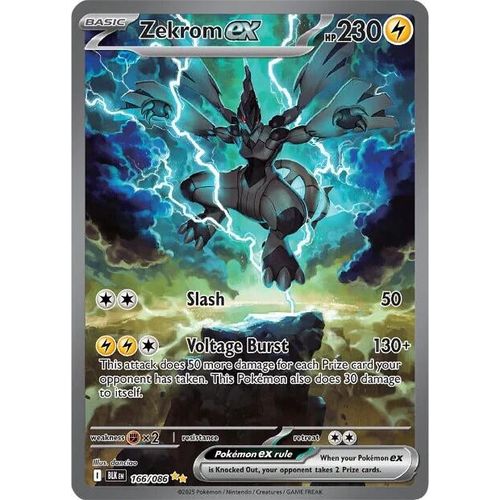 Zekrom ex (166/086) (SV: Black Bolt) - PokéBox Australia