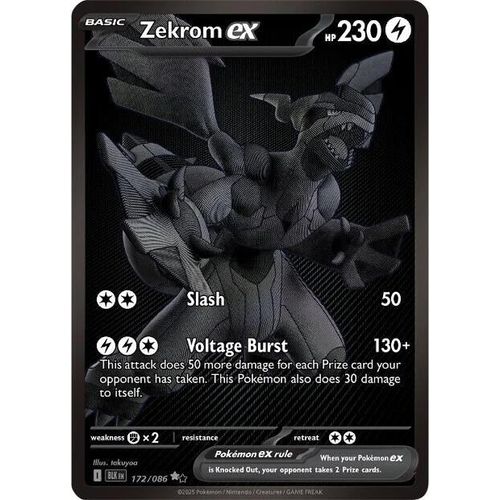 Zekrom ex (172/086) (SV: Black Bolt) - PokéBox Australia