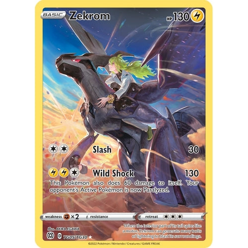 Zekrom (TG05/TG30) (SWSH09: Brilliant Stars Trainer Gallery) - PokéBox Australia