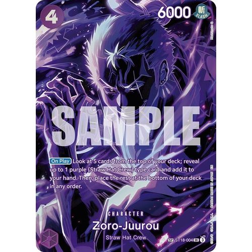 Zoro - Juurou (SP) (ST18 - 004) (Legacy of the Master) - PokéBox Australia