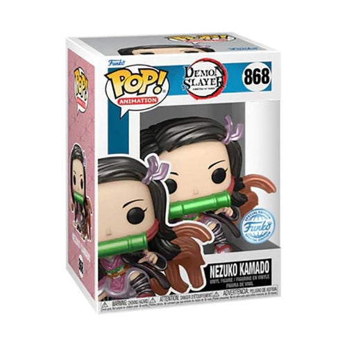 Demon Slayer - Nezuko Kamado Metallic US Exclusive Pop! Vinyl Figure - PokéBox Australia