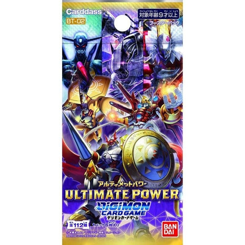 Digimon Card Game - BT - 02 Ultimate Power Booster Box - Japanese - PokéBox Australia