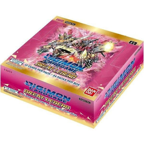 Digimon Card Game Great Legend Booster Box BT04 - English - PokéBox Australia