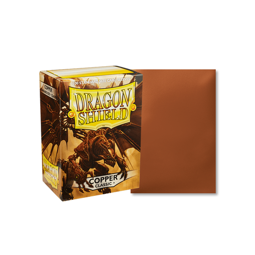 Dragon Shield - Standard Classic Copper Sleeves 100 pack - PokéBox Australia