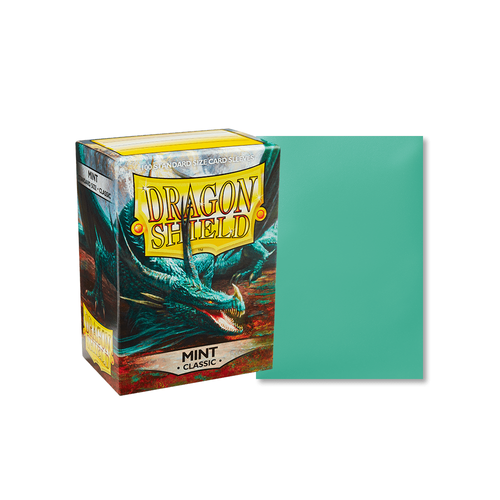 Dragon Shield - Standard Classic Mint Sleeves 100 pack - PokéBox Australia