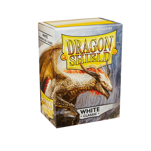 Dragon Shield - Standard Classic White Sleeves 100 pack - PokéBox Australia