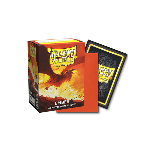 Dragon Shield - Standard Dual Matte Ember Sleeves 100 pack - PokéBox Australia