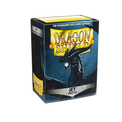 Dragon Shield - Standard Matte Jet Sleeves 100 pack - PokéBox Australia