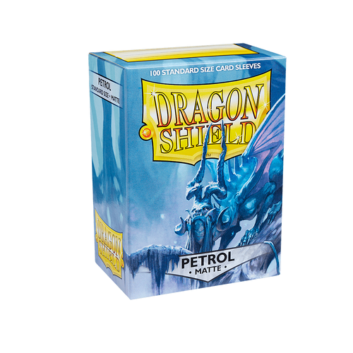 Dragon Shield - Standard Matte Petrol Sleeves 100 pack - PokéBox Australia