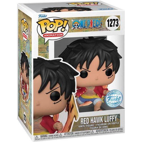 One Piece - Red Hawk Luffy US Exclusive Chase Bundle Pop! Vinyl Figure - PokéBox Australia