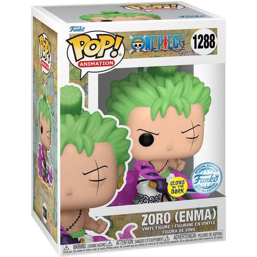 One Piece - Zoro with Enma US Exclusive Glow Pop! Vinyl Figure - PokéBox Australia