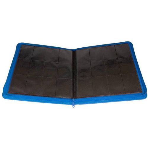 Palms Off Gaming - 12 Pocket Collectors Series Trading Card Binder (Blue) - PokéBox Australia