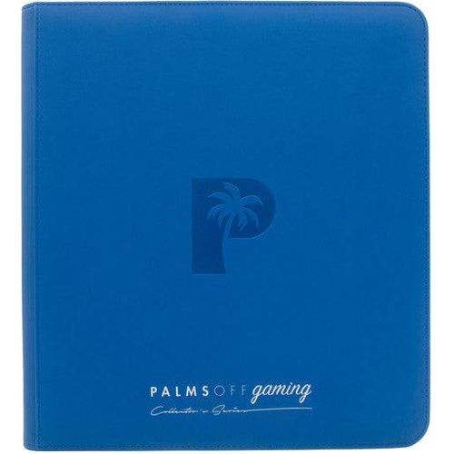 Palms Off Gaming - 12 Pocket Collectors Series Trading Card Binder (Blue) - PokéBox Australia