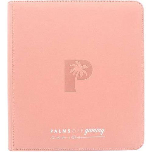 Palms Off Gaming - 12 Pocket Collectors Series Trading Card Binder (Pink) - PokéBox Australia