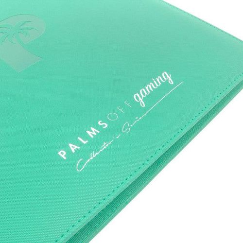 Palms Off Gaming - 12 Pocket Collectors Series Trading Card Binder (Turquoise) - PokéBox Australia