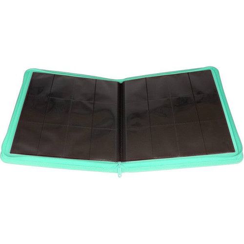 Palms Off Gaming - 12 Pocket Collectors Series Trading Card Binder (Turquoise) - PokéBox Australia
