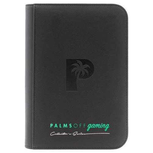 Palms Off Gaming - 4 Pocket Collectors Series Trading Card Binder (Black) - PokéBox Australia