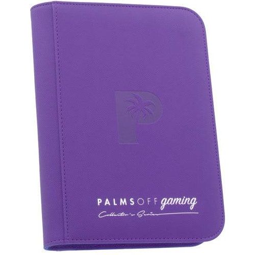 Palms Off Gaming - 4 Pocket Collectors Series Trading Card Binder (Purple) - PokéBox Australia
