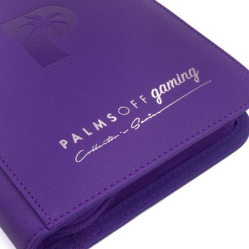 Palms Off Gaming - 4 Pocket Collectors Series Trading Card Binder (Purple) - PokéBox Australia