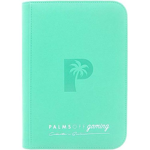 Palms Off Gaming - 4 Pocket Collectors Series Trading Card Binder (Turquoise) - PokéBox Australia