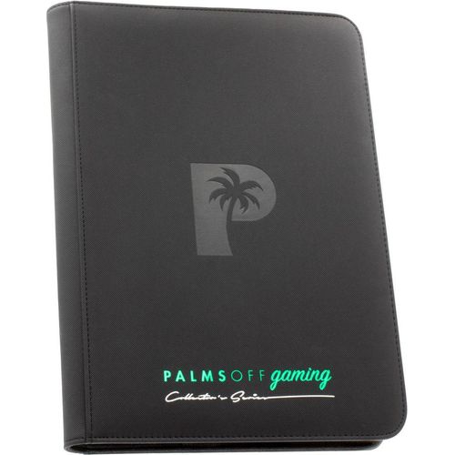 Palms Off Gaming - 9 Pocket Collectors Series Trading Card Binder (Black) - PokéBox Australia