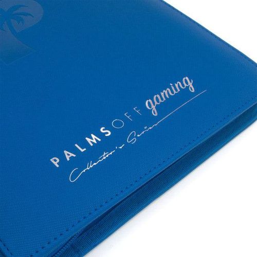 Palms Off Gaming - 9 Pocket Collectors Series Trading Card Binder (Blue) - PokéBox Australia