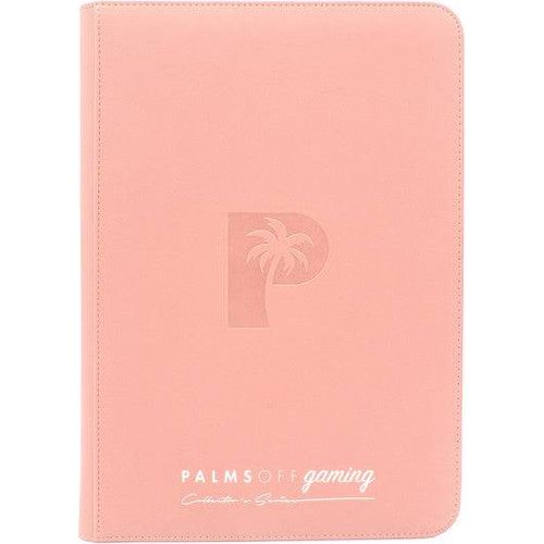 Palms Off Gaming - 9 Pocket Collectors Series Trading Card Binder (Pink) - PokéBox Australia