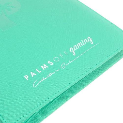 Palms Off Gaming - 9 Pocket Collectors Series Trading Card Binder (Turquoise) - PokéBox Australia