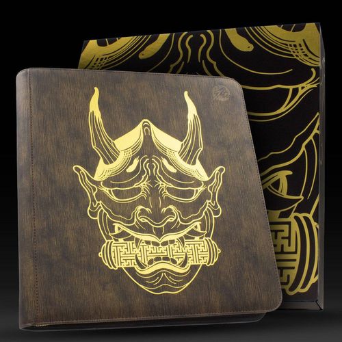 Palms Off Gaming - Artist Series 12 Pocket Binder - Oni Deathmask by Beau Ingleton - PokéBox Australia