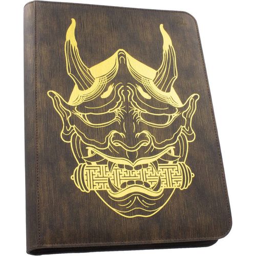 Palms Off Gaming - Artist Series 9 Pocket Binder - Oni Deathmask by Beau Ingleton - PokéBox Australia