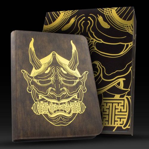 Palms Off Gaming - Artist Series 9 Pocket Binder - Oni Deathmask by Beau Ingleton - PokéBox Australia