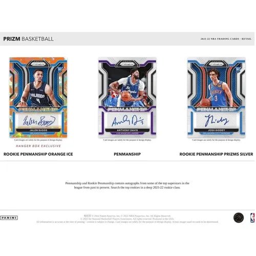 PANINI 2021 - 22 NBA Prizm Basketball Blaster - PokéBox Australia