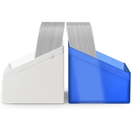 Ultimate Guard Synergy Boulder Deck Case 100+ Blue/White Deck Box - PokéBox Australia